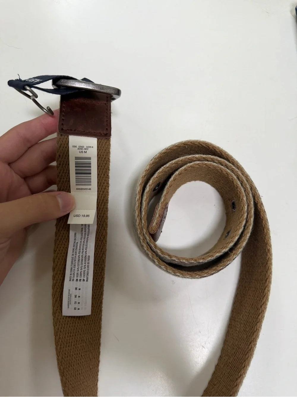 American Eagle Outfitters Camo Belt